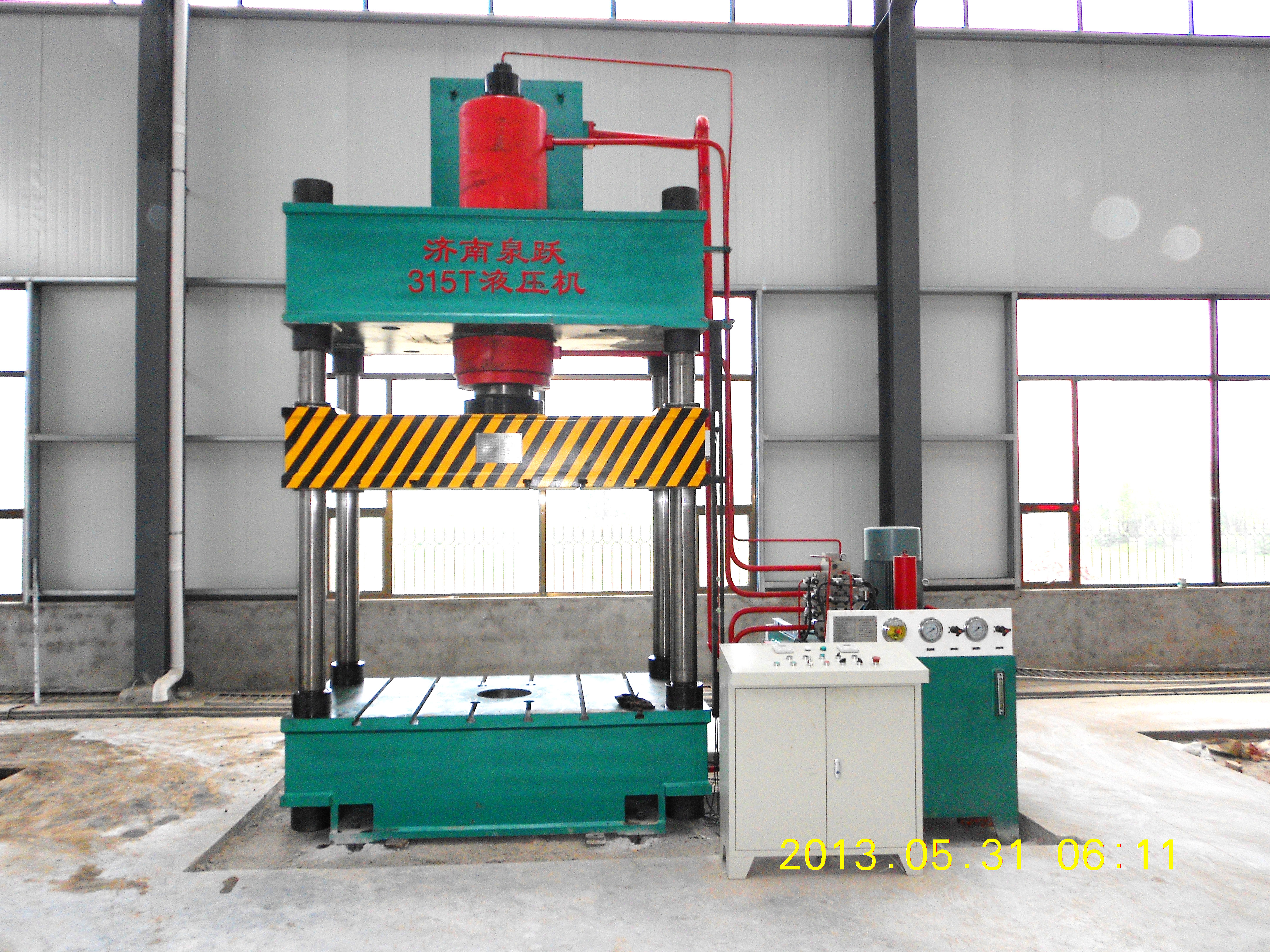 extrusion forming hydraulic press 315T