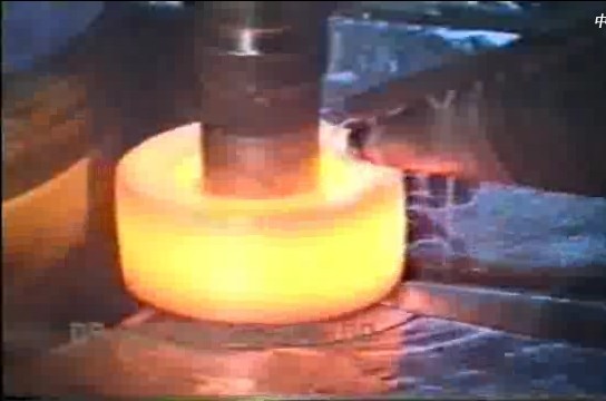Bearing forging full-automatic ring rolling machine